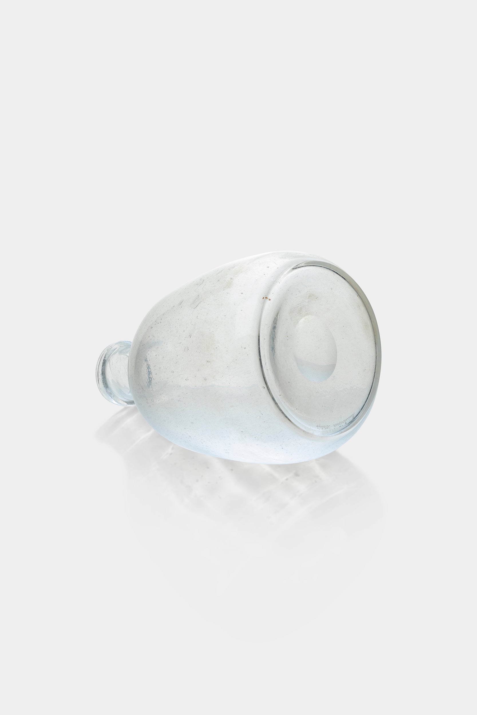 Nuutajärvi Notsjö Glass Vase, 70s