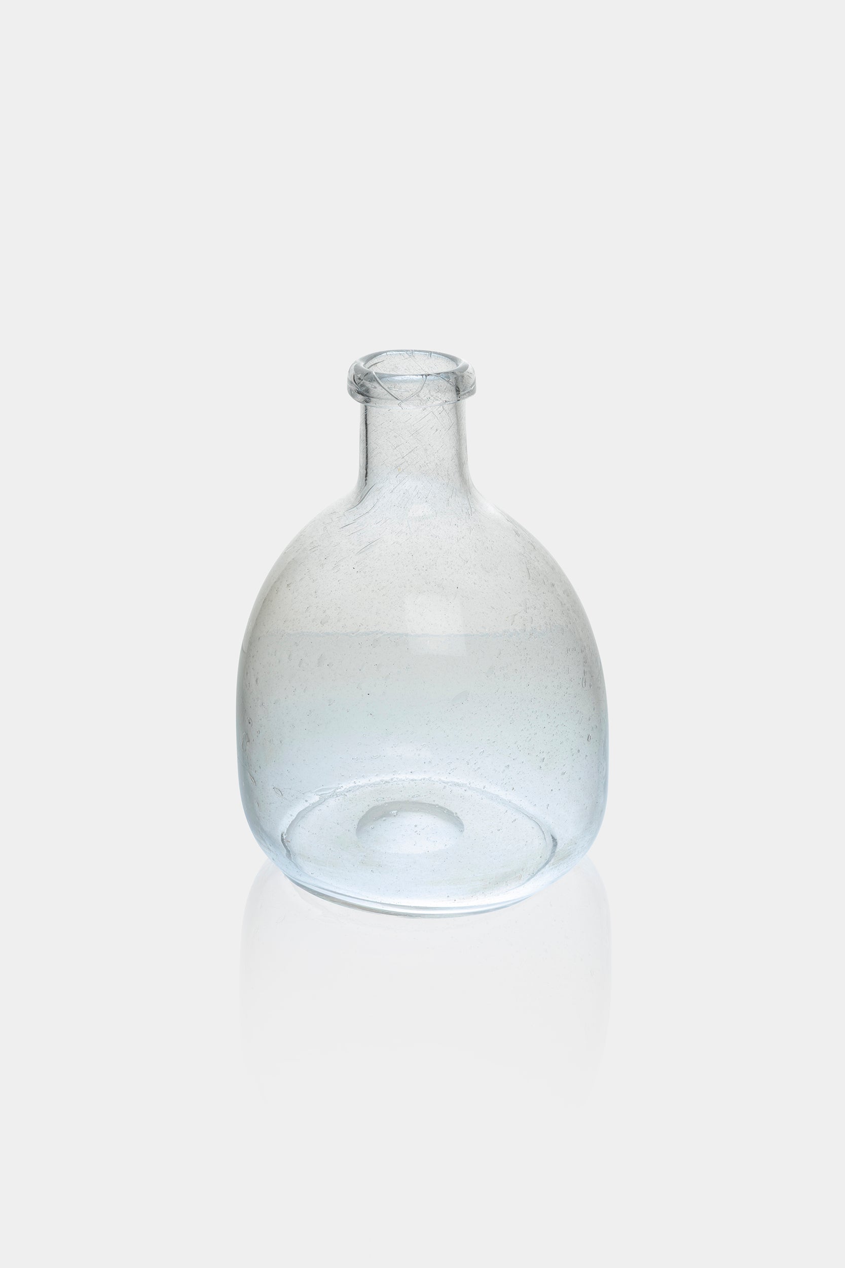 Nuutajärvi Notsjö Glass Vase, 70s