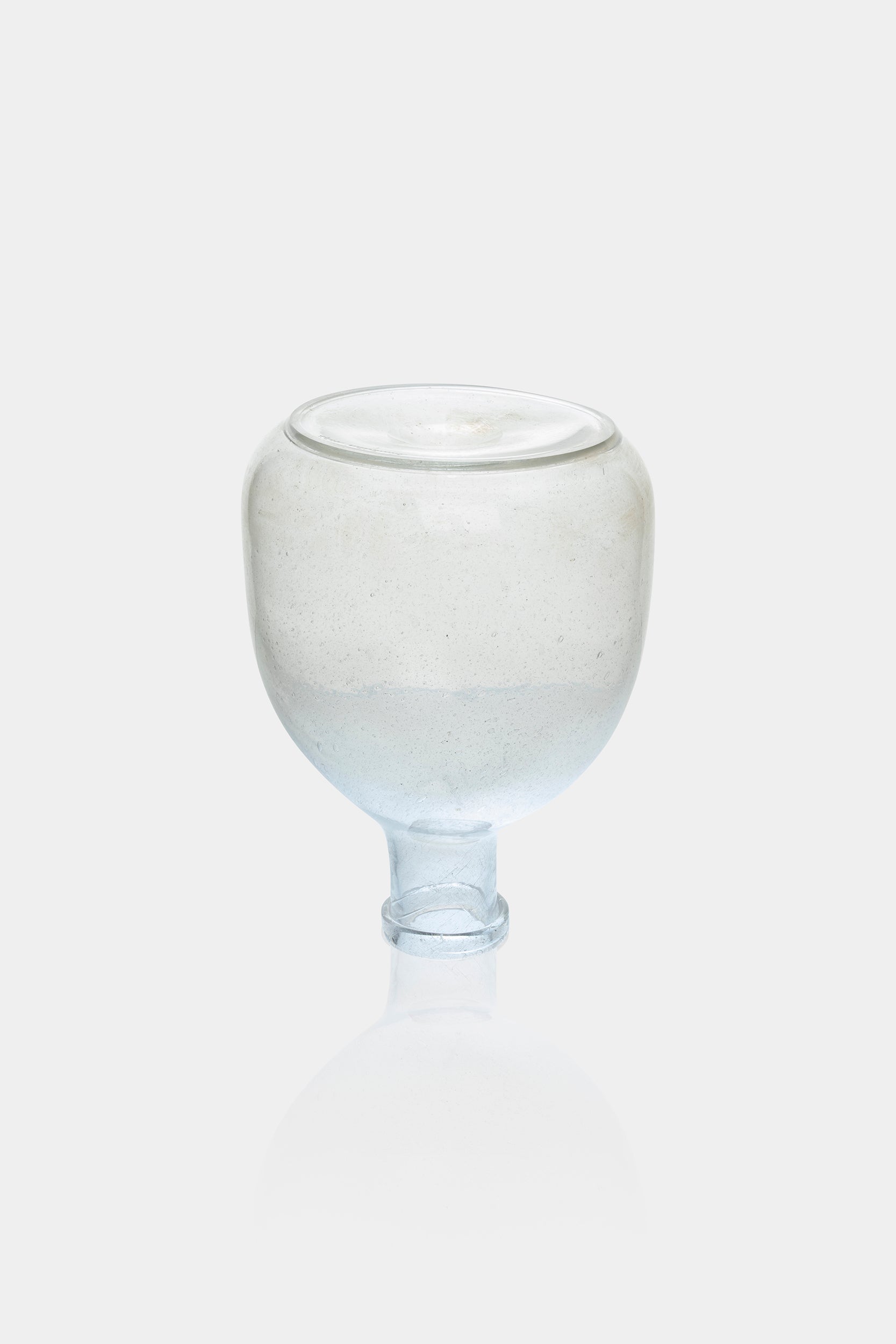 Nuutajärvi Notsjö Glass Vase, 70s