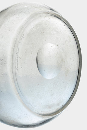Nuutajärvi Notsjö Glass Vase, 70s