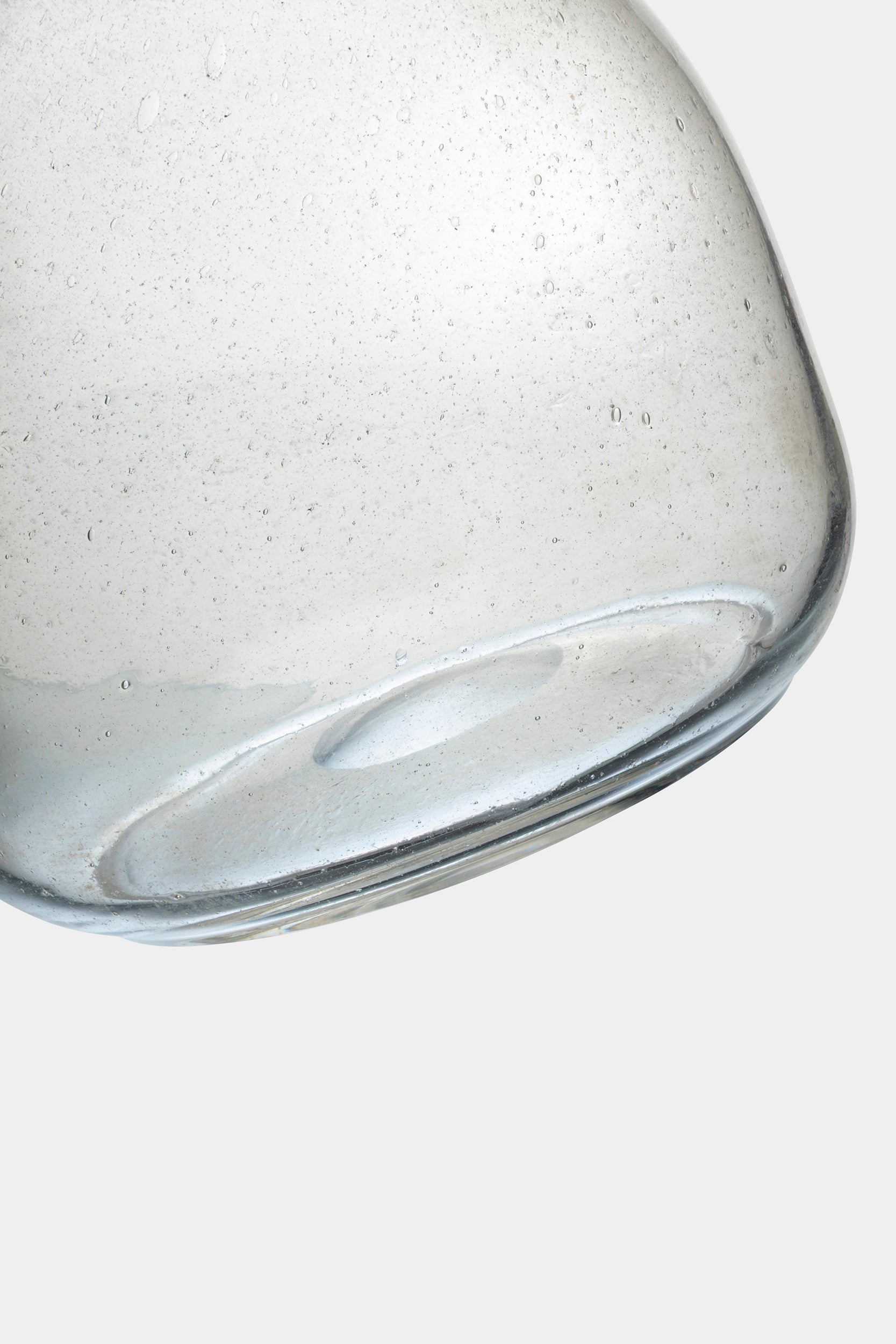 Nuutajärvi Notsjö Glass Vase, 70s