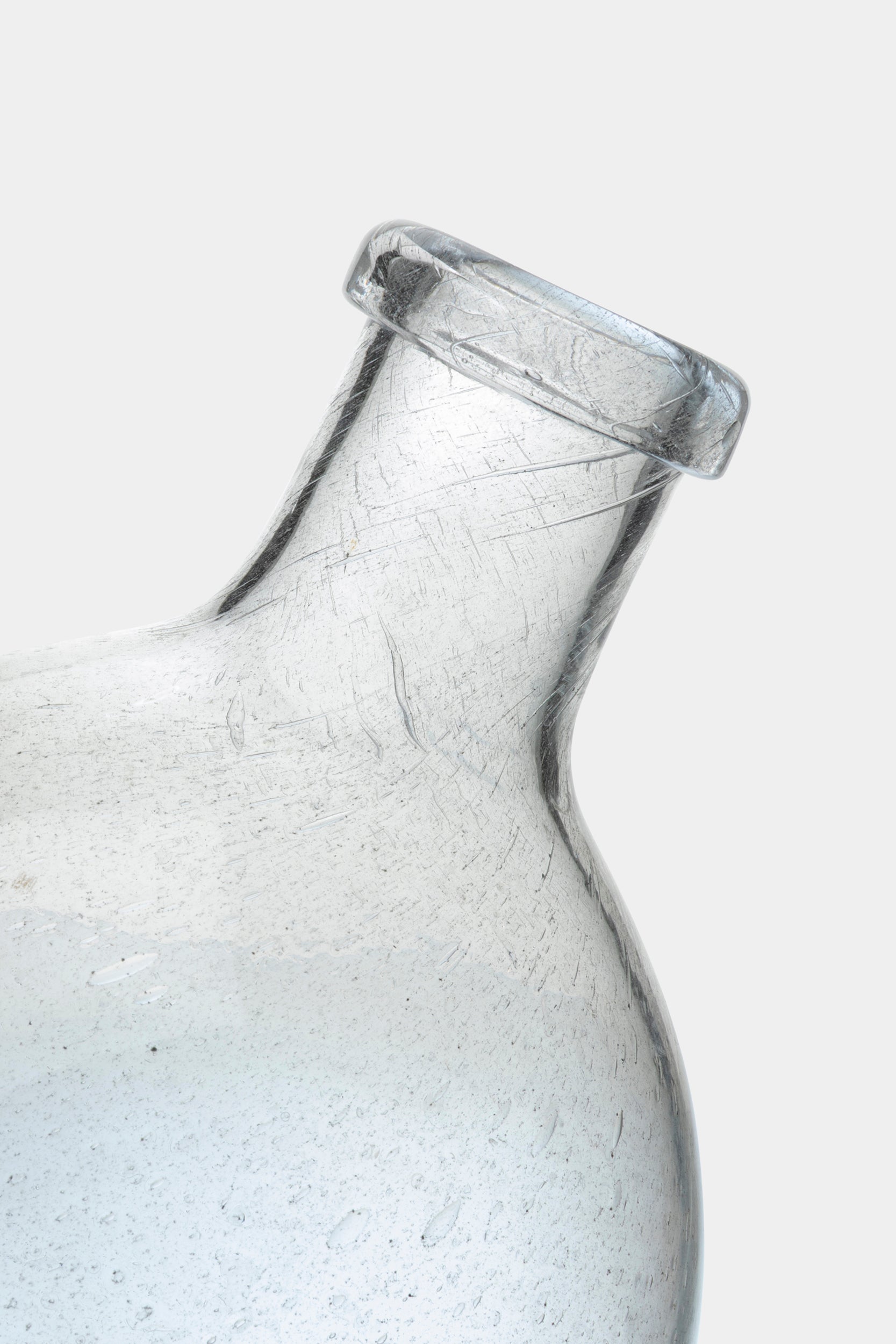 Nuutajärvi Notsjö Glass Vase, 70s