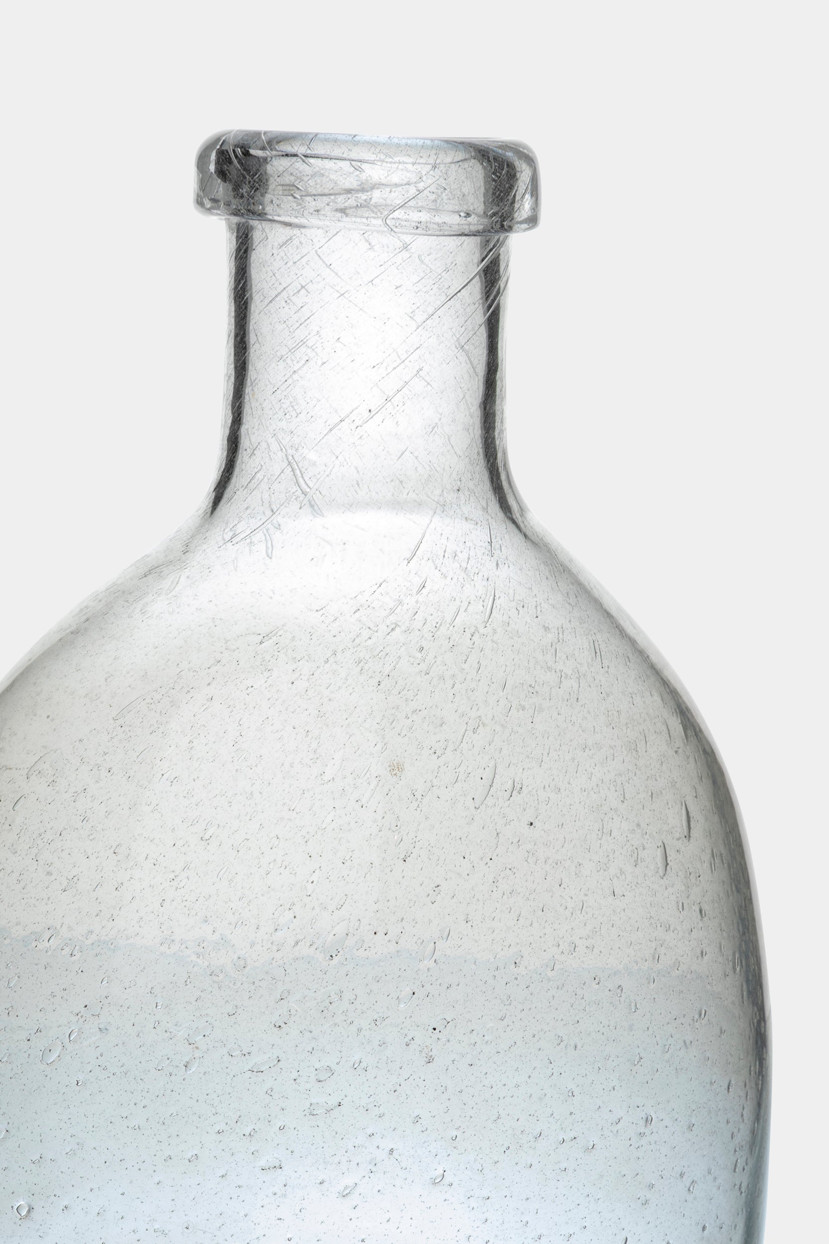Nuutajärvi Notsjö Glass Vase, 70s