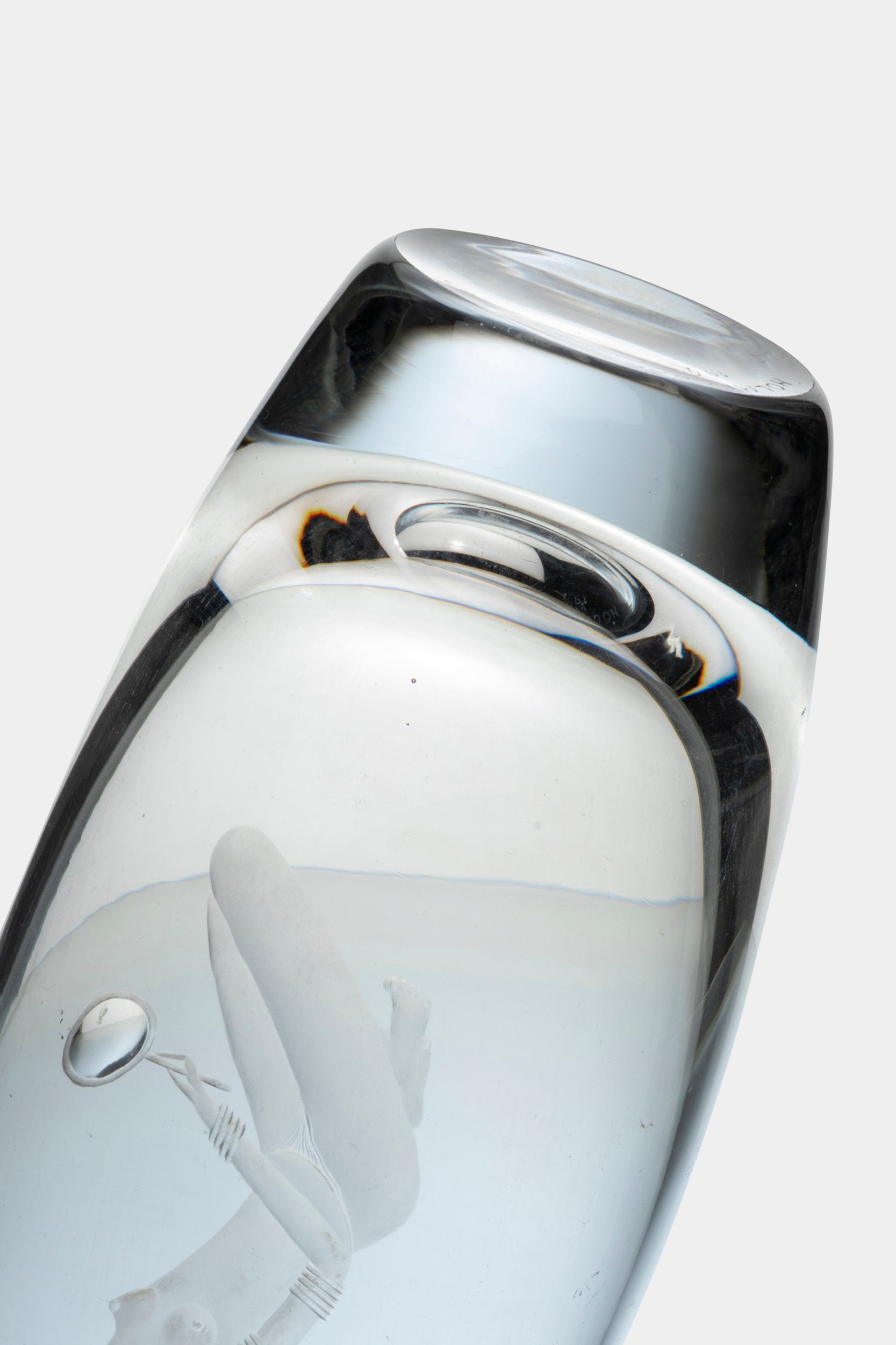 Per Lütken Vase for Holmegaard, Denmark, 50s