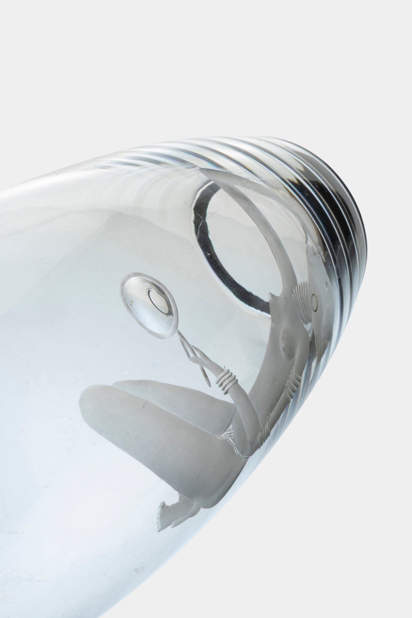 Per Lütken Vase for Holmegaard, Denmark, 50s