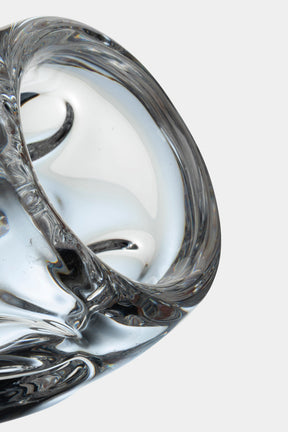 Crystal glass vase, Sèvres, france