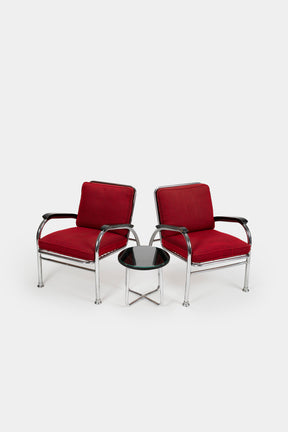 Bauhaus, Armchair Set, Switzerland, 20s