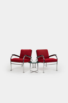 Bauhaus, Armchair Set, Switzerland, 20s