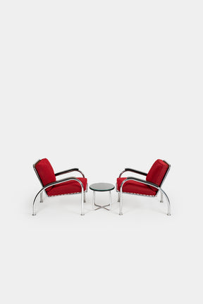 Bauhaus, Armchair Set, Switzerland, 20s