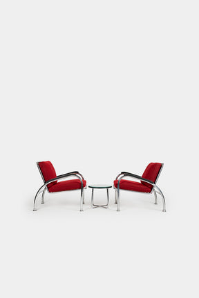 Bauhaus, Armchair Set, Switzerland, 20s
