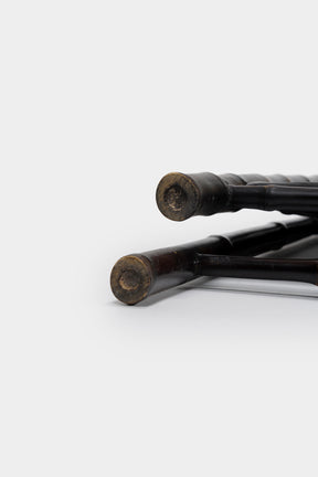 Faltbare Bambusleiter, Etagere-Stil, 80er