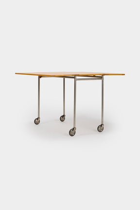 Bruno Mathsson Rolling Table, Sweden, 60s