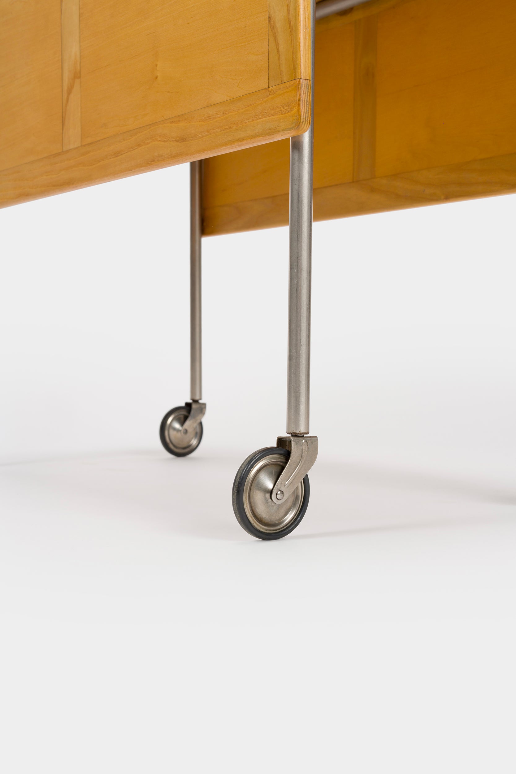 Bruno Mathsson Rolling Table, Sweden, 60s
