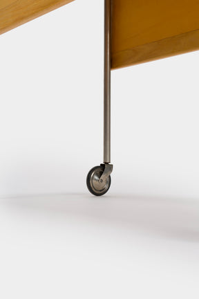 Bruno Mathsson Rolling Table, Sweden, 60s