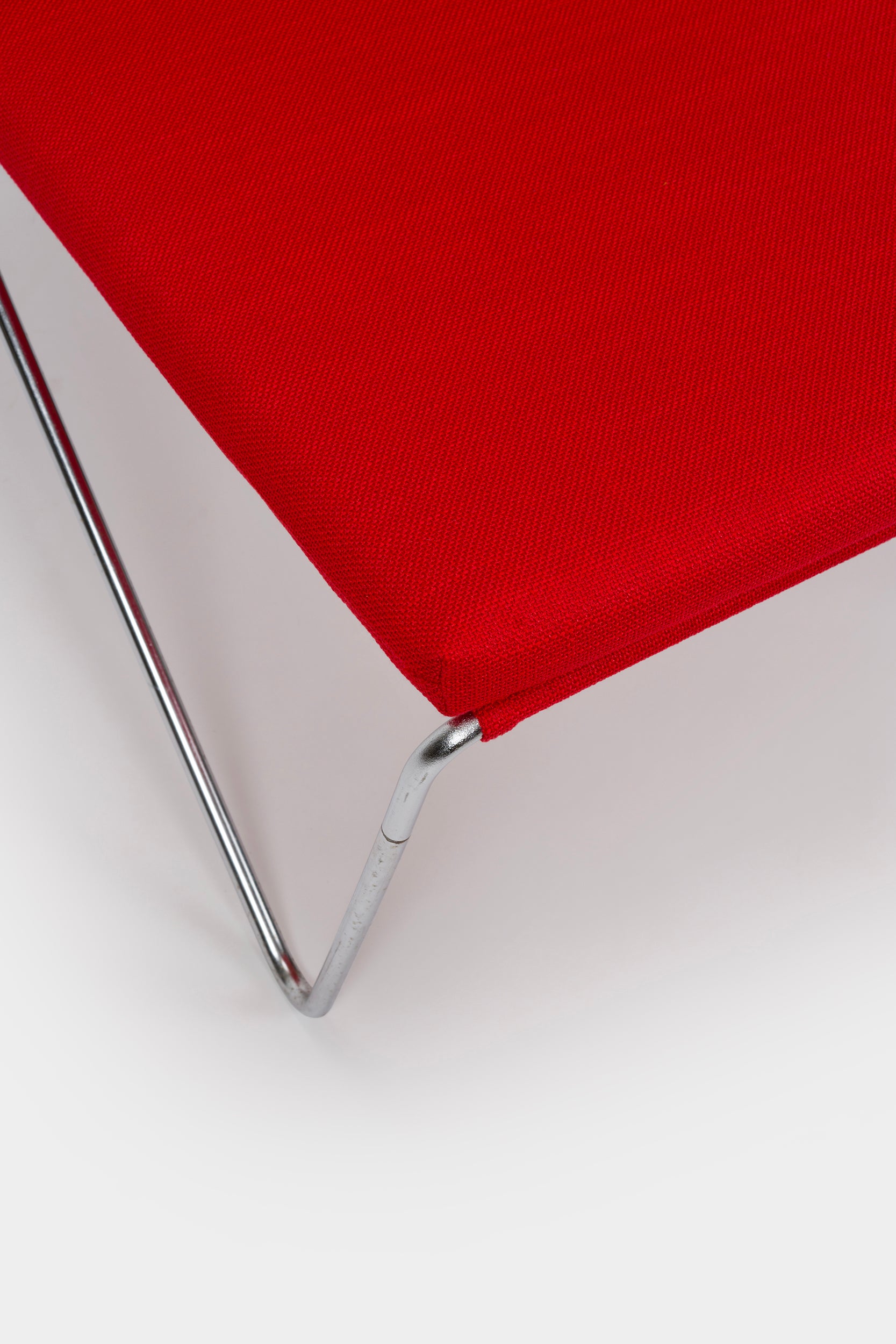 Verner Panton, Fritz Hansen, Bachelor Stuhl mit Ottoman, Dänemark, 50er