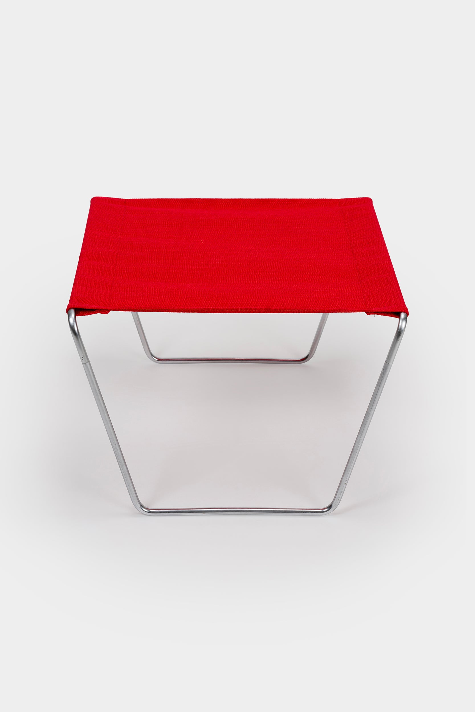 Verner Panton, Fritz Hansen, Bachelor Stuhl mit Ottoman, Dänemark, 50er