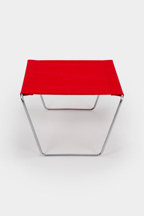 Verner Panton, Fritz Hansen, Bachelor Stuhl mit Ottoman, Dänemark, 50er