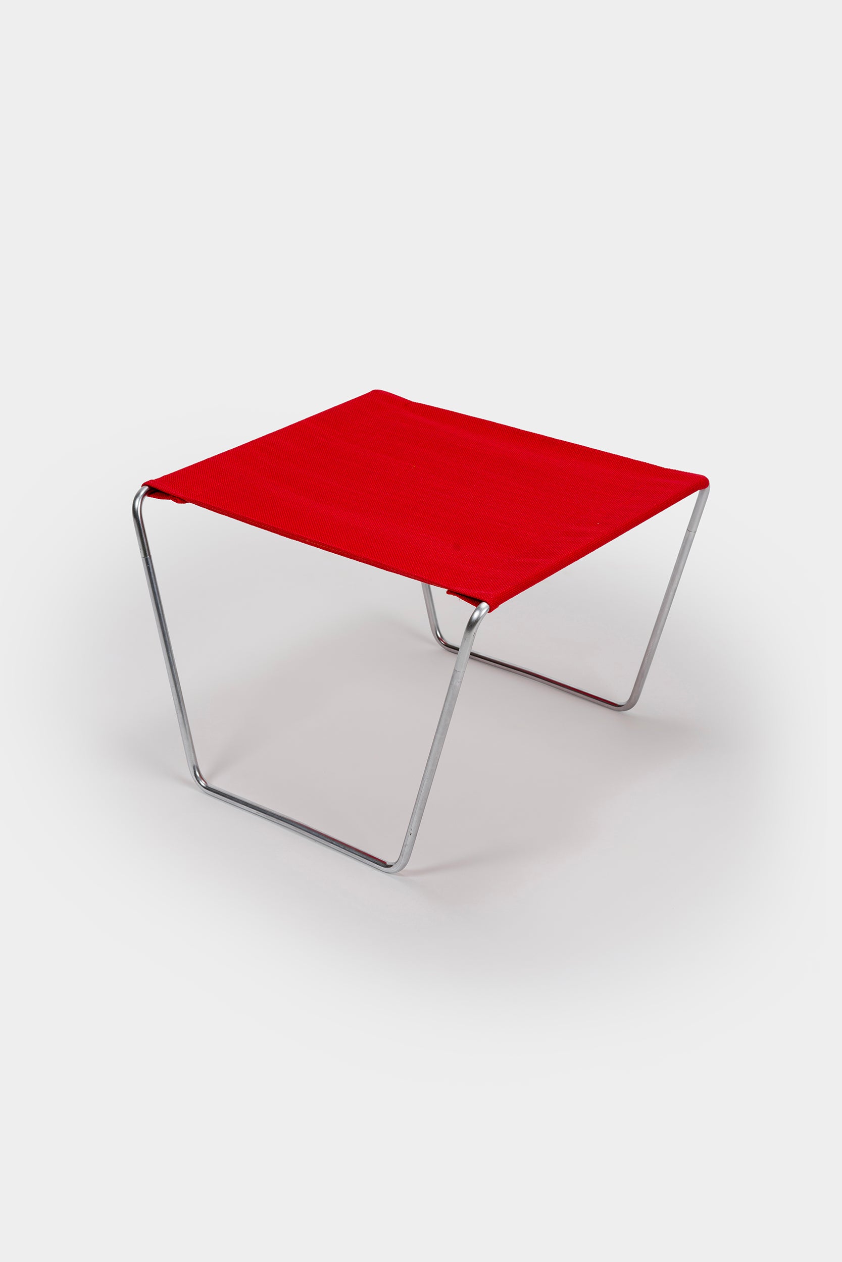 Verner Panton, Fritz Hansen, Bachelor Stuhl mit Ottoman, Dänemark, 50er