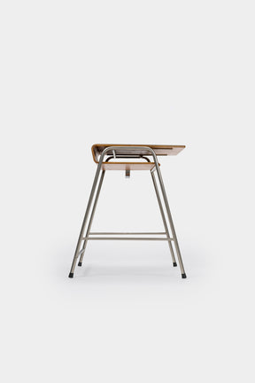 Arne Jacobsen, MUNKEGAARD ​​School Desk and Chair 3105, Denmark, 50s