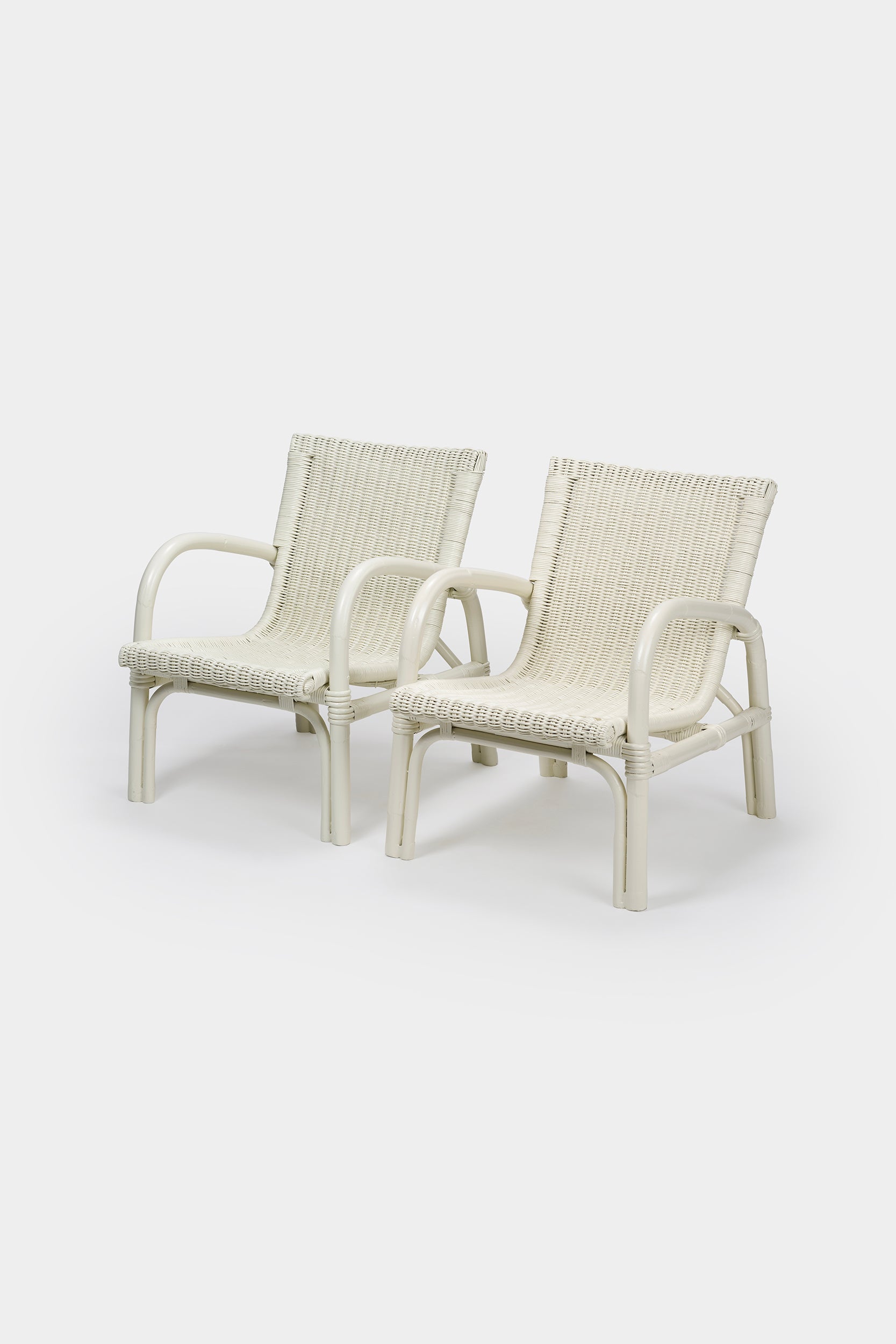 Pair of Garden Chairs, Switzerland, 40s