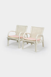 Pair of Garden Chairs, Switzerland, 40s