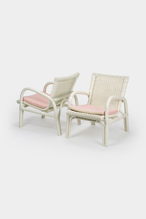 Pair of Garden Chairs, Switzerland, 40s
