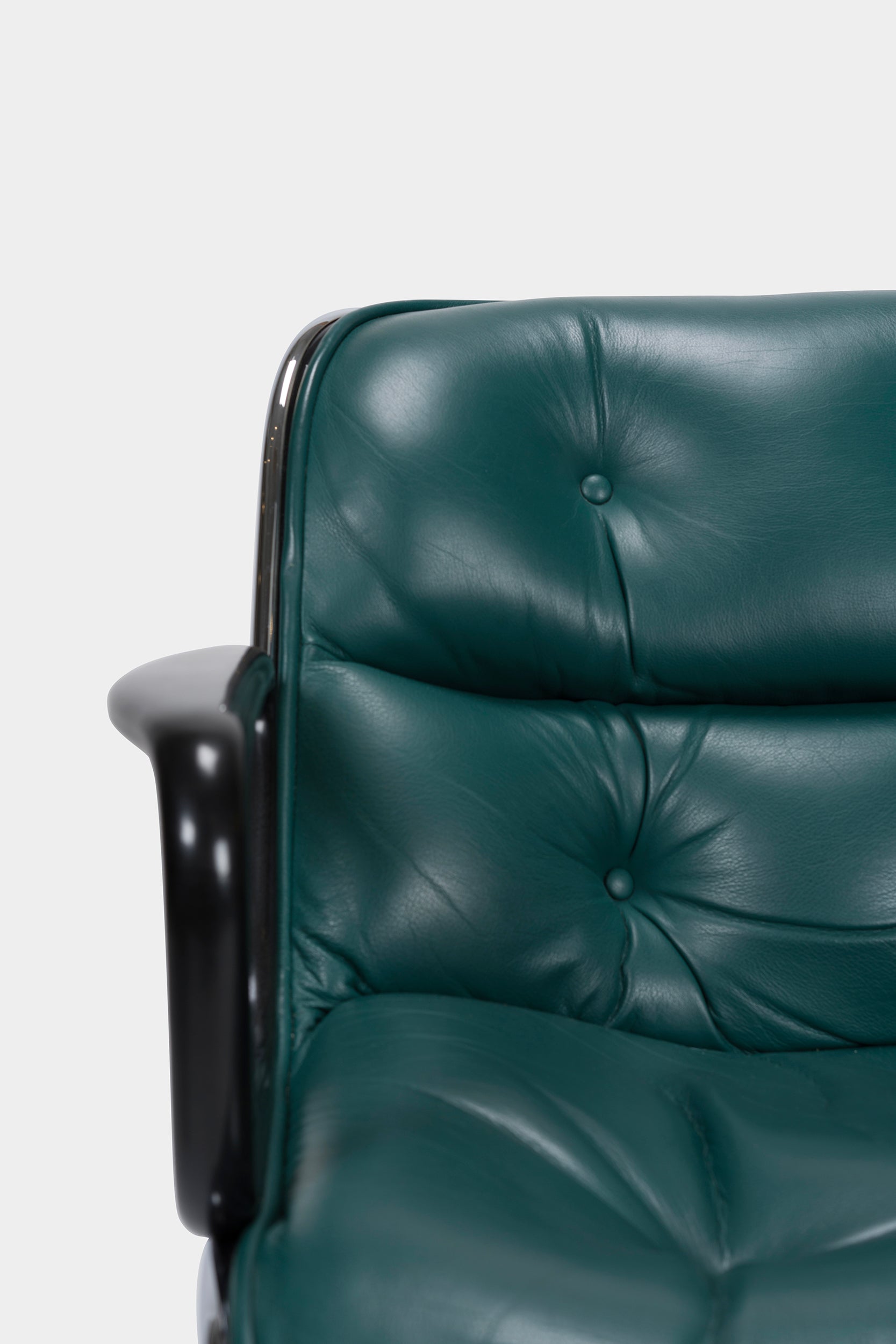 4er Set Charles Pollock, Executive Chairs, 12E1 Knoll, 60er