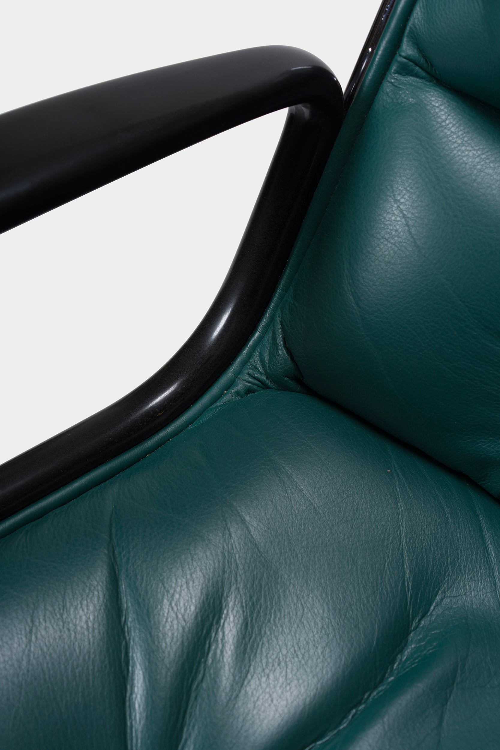 4er Set Charles Pollock, Executive Chairs, 12E1 Knoll, 60er