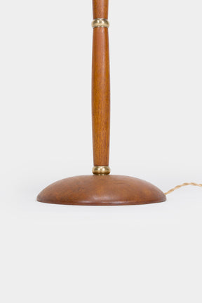 Dänische Teak Stehlampe, Le Klint 40er