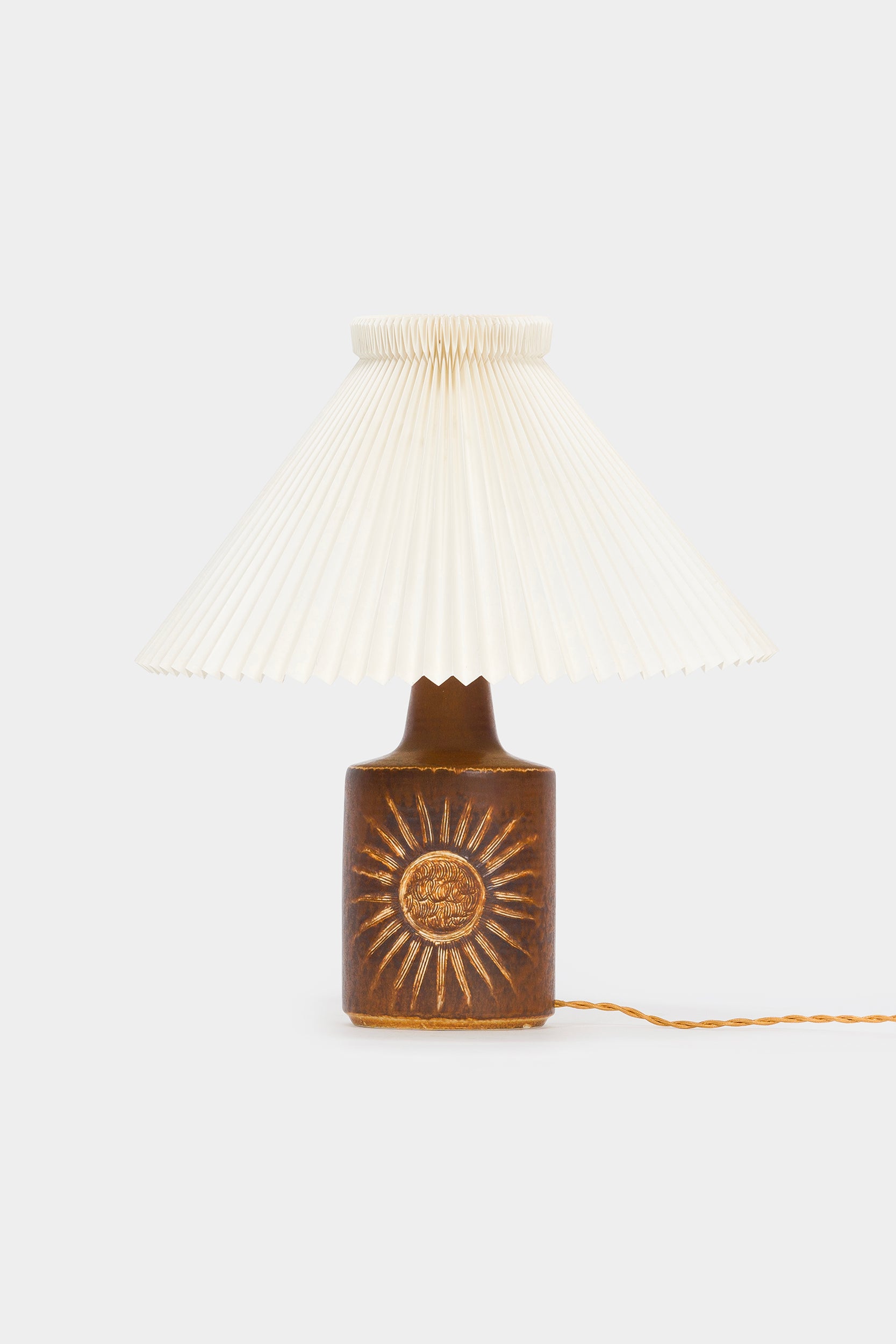 Einar Johansen, Søholm Ceramics, Tischlampe, Dänemark, 60er