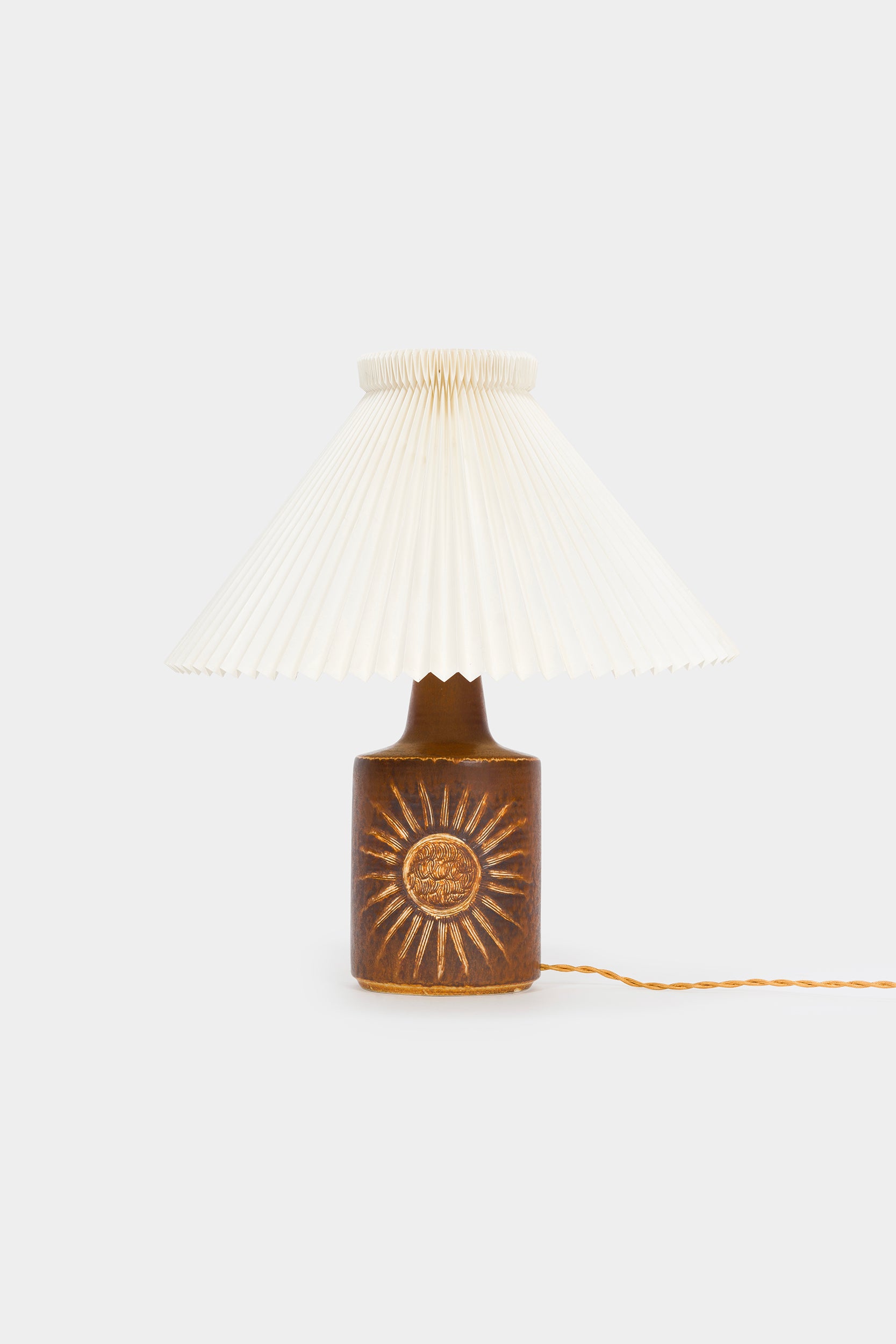 Einar Johansen, Søholm Ceramics, Tischlampe, Dänemark, 60er