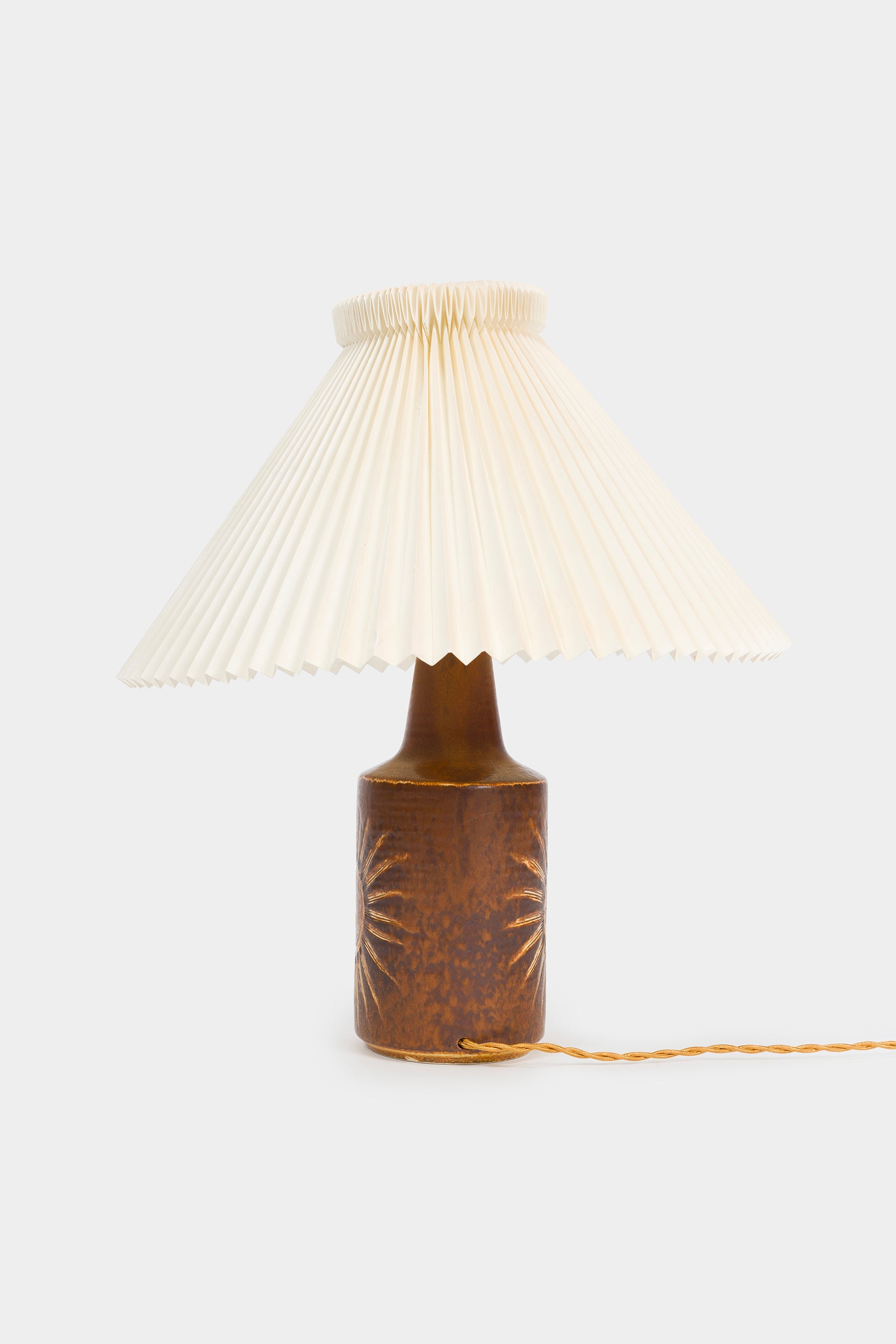 Einar Johansen, Søholm Ceramics, Tischlampe, Dänemark, 60er