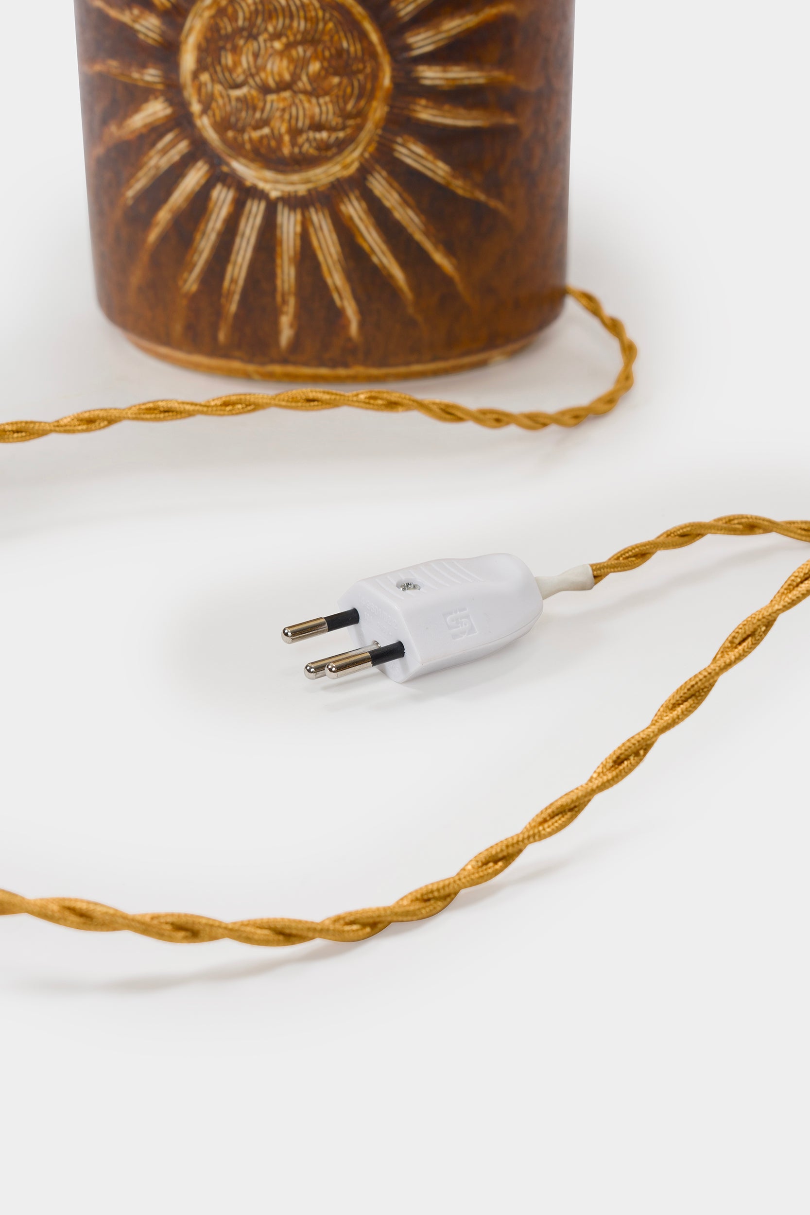 Einar Johansen, Søholm Ceramics, Tischlampe, Dänemark, 60er