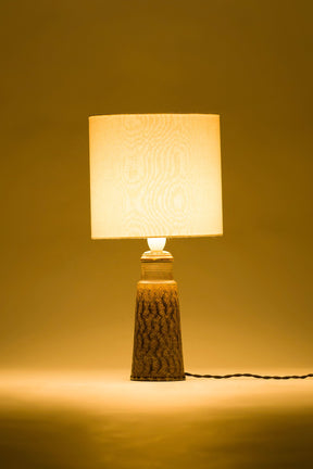 Nils Kähler, Keramik Tischleuchte, Dänemark, 60er