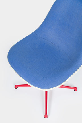 Charles & Ray Eames, Herman Miller, Blue La Fonda Chair, New York, 60s