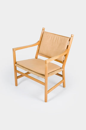 Pair of Hans J. Wegner, Carl Hansen & Son, CH44 Easy Chair, Denmark, 60s