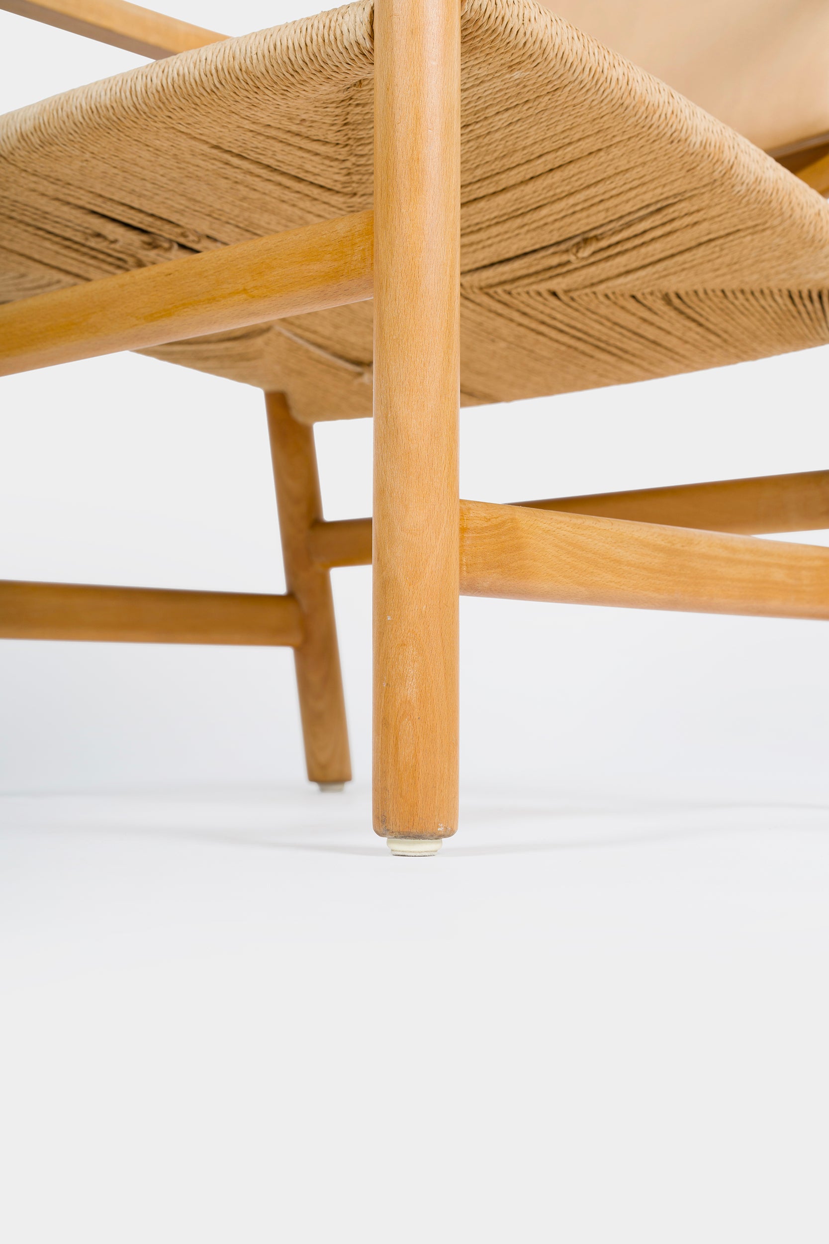 Pair of Hans J. Wegner, Carl Hansen & Son, CH44 Easy Chair, Denmark, 60s