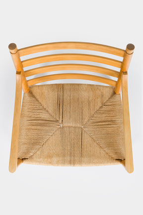 Pair of Hans J. Wegner, Carl Hansen & Son, CH44 Easy Chair, Denmark, 60s