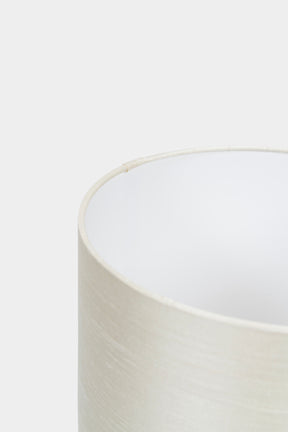 Pia Maria Giudetti, Stilnovo, Glas Nickel Tischlampe, Italien, 60er