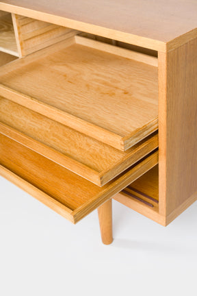 Hans J. Wegner, Ry Møbler, sideboard model Ry-26, Denmark, 60s