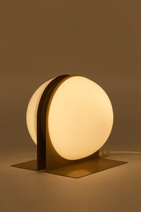 Ben Swildens Table Lamp for Verre Lumière, 1970