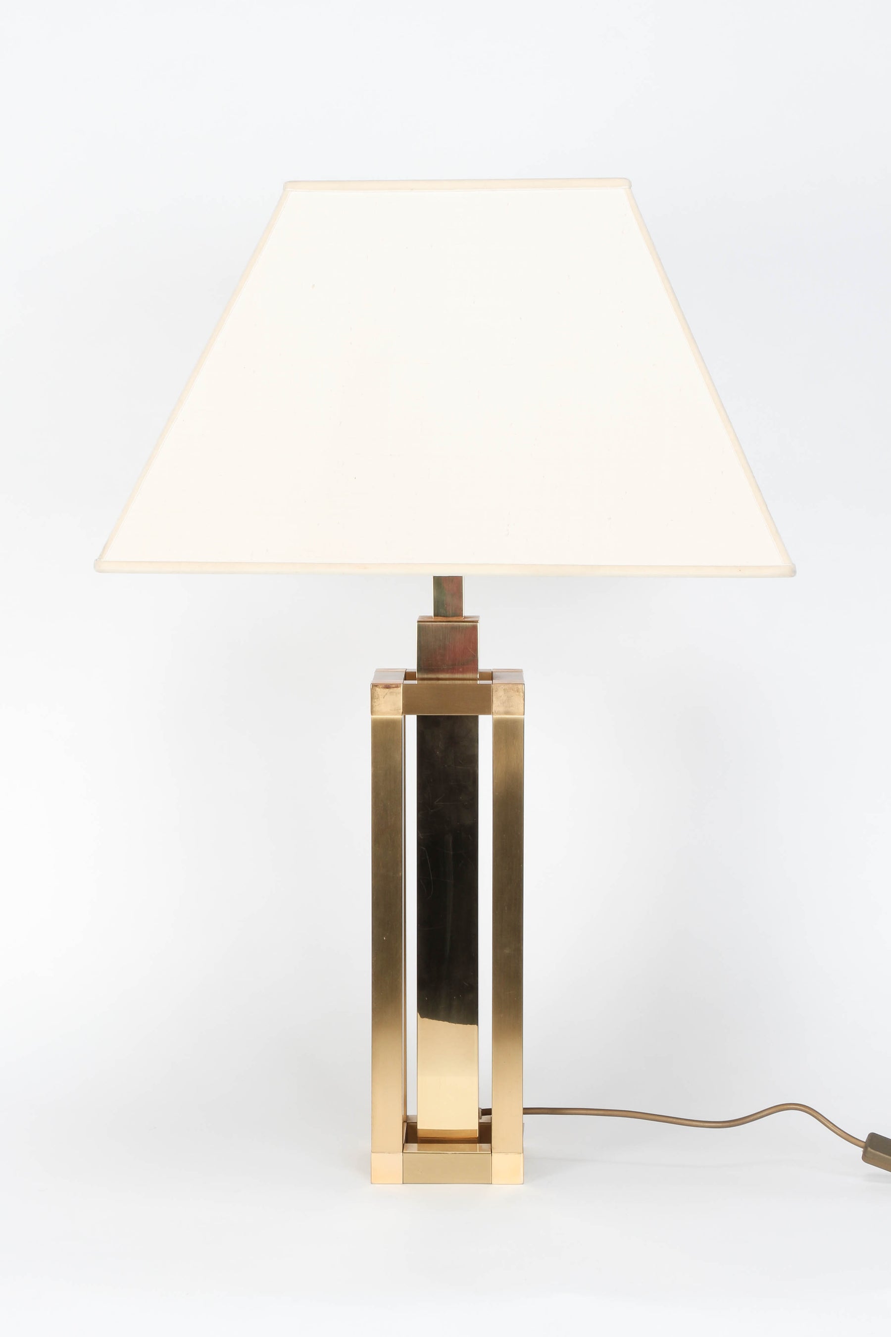 Romeo Rega Table Lamp, Brass, 70s