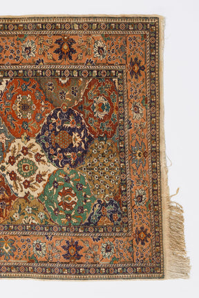 Antique Kayseri Cotton Carpet, 40s