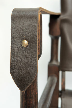 Kienzle Safari Chair Wohnbedarf, mit neuem Leder, 50er