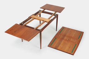 Arne Hovman Olsen Teak Extendable Table 1960