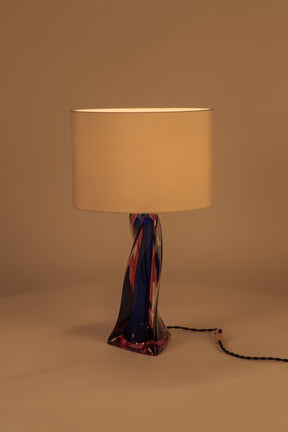 Tisch-lampe-leuchte-Flavio-Poli-Seguso-Sommerso-Murano