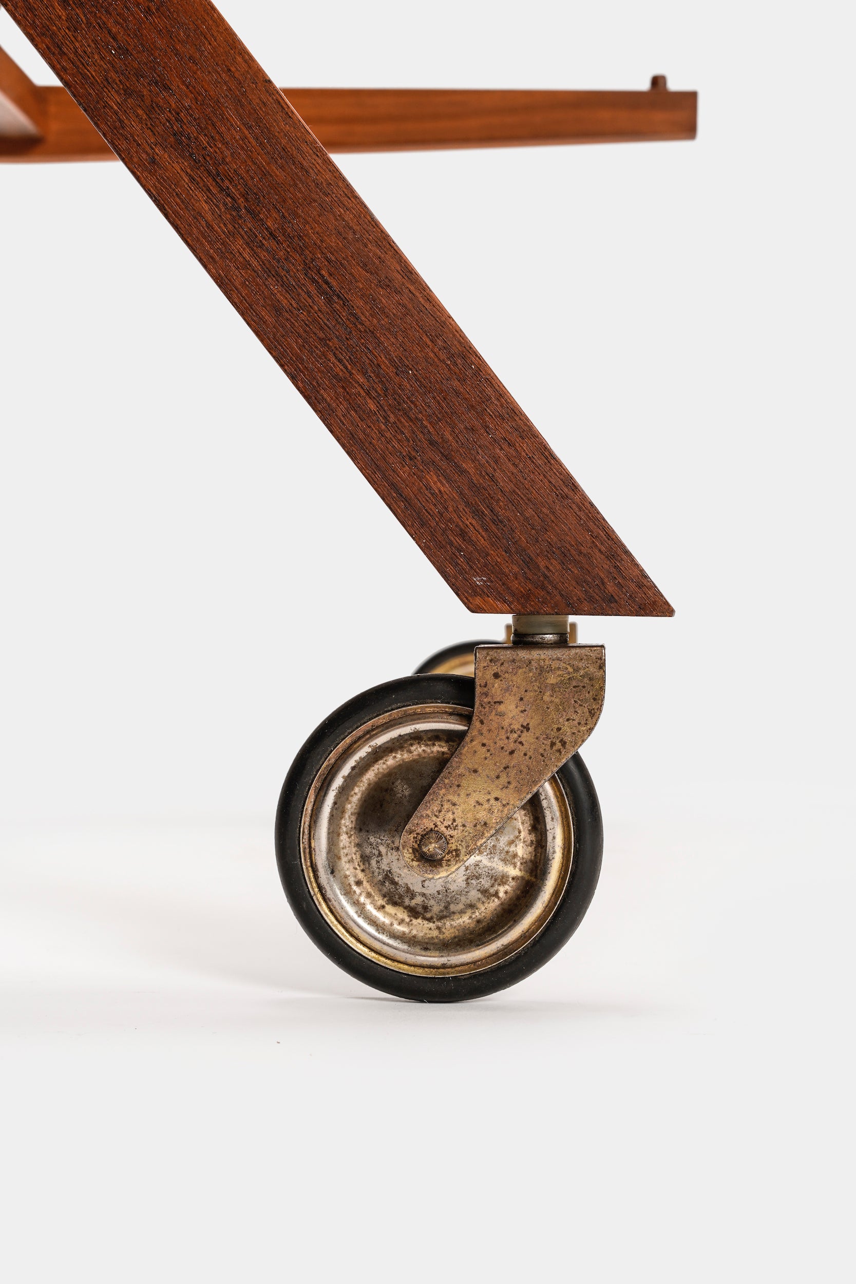 Laurids Lønborg, Servierwagen Teak, Dänemark, 60er