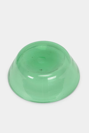 Italian Vetro Verde Empoli bowl, 50s