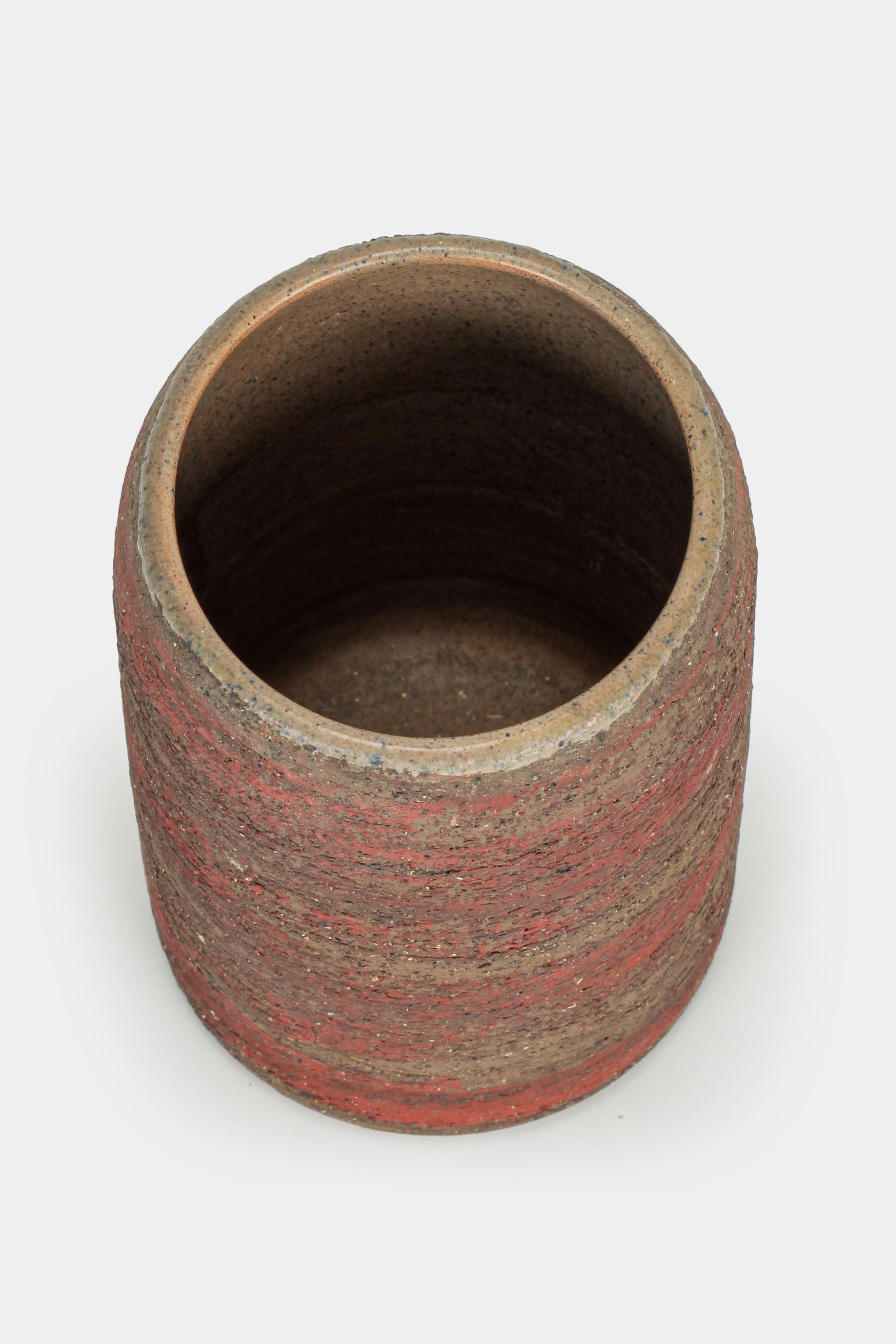 Thomas Hellström clay vase for Nittsjö, 60s