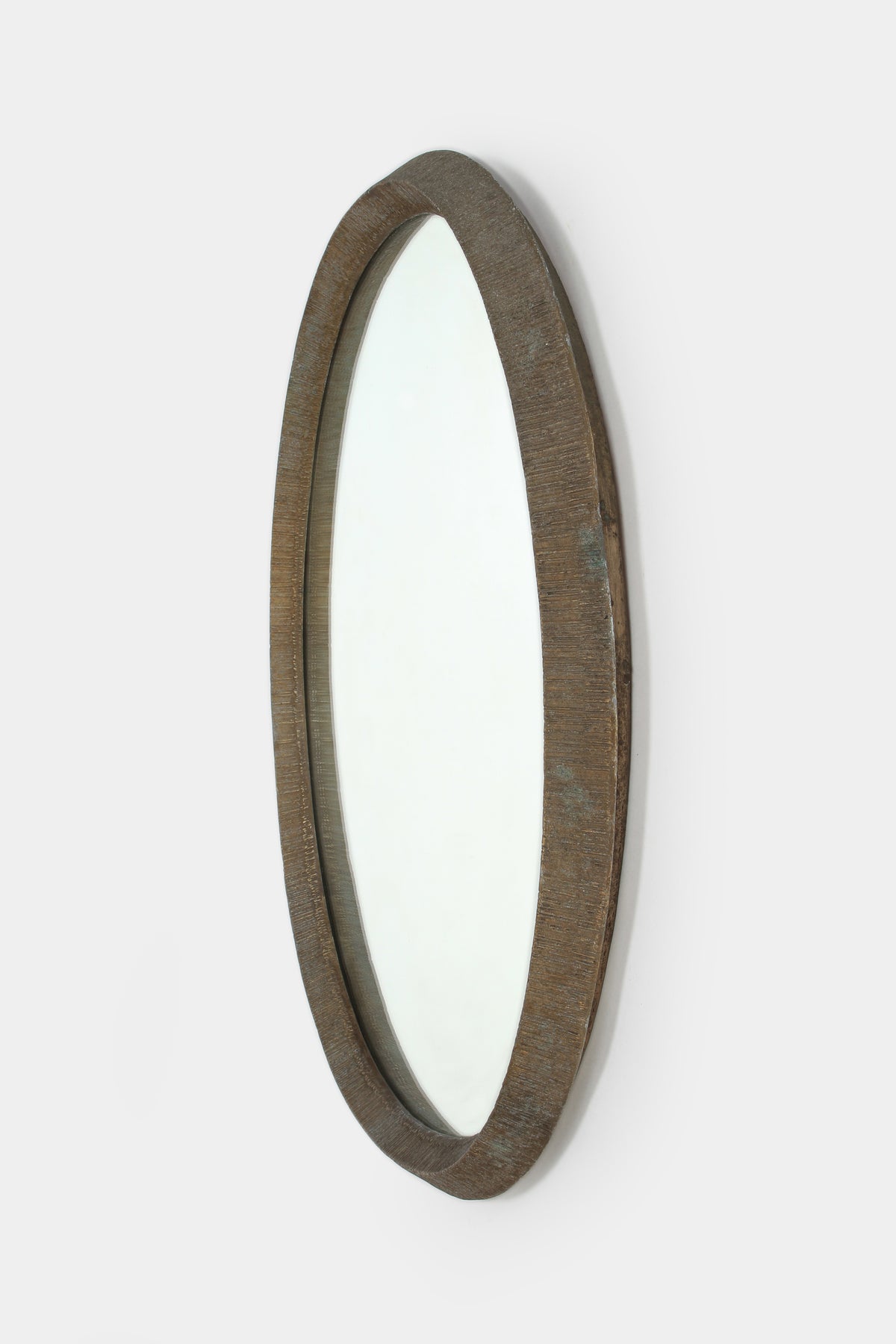 Lorenzo Burchiellaro Mirror, Aluminum, 70s